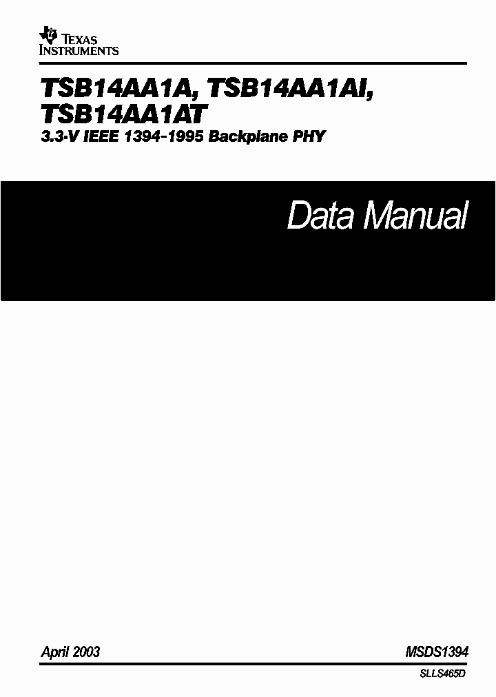 TSB14AA1_1006210.PDF Datasheet