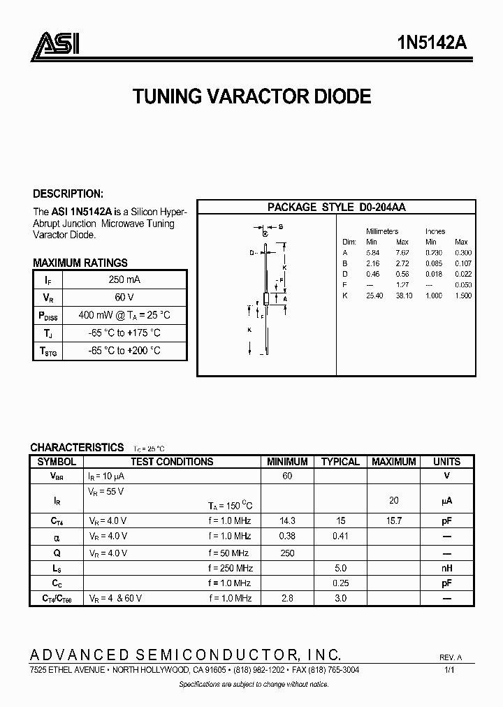 1N5142A_964118.PDF Datasheet