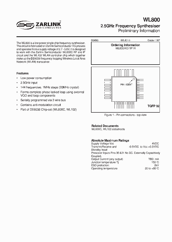 WL800_1007645.PDF Datasheet