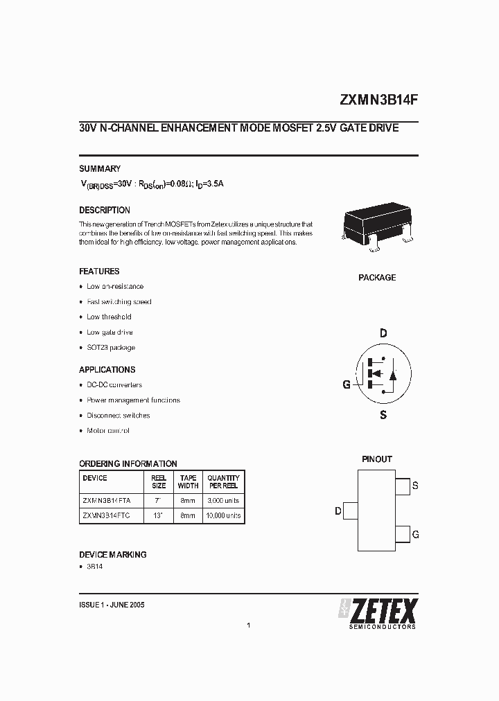 ZXMN3B14F_1008106.PDF Datasheet