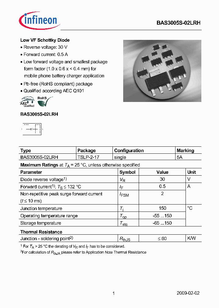 BAS3005S-02LRH_4931282.PDF Datasheet