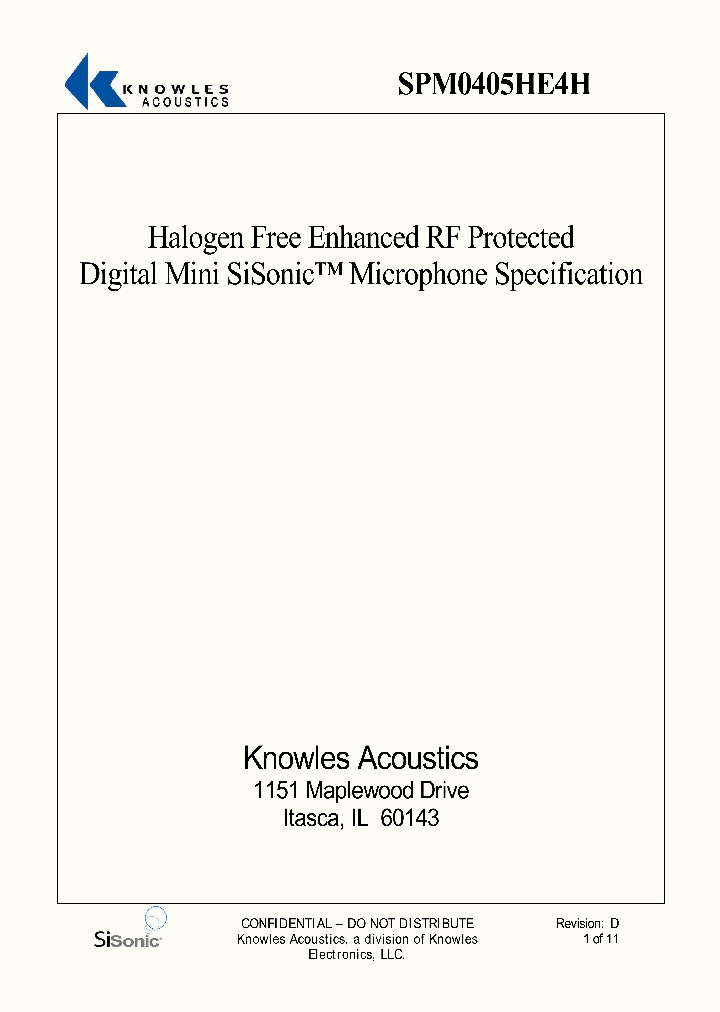 SPM0405HE4H_4935562.PDF Datasheet