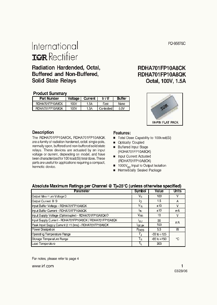 RDHA701FP10A8CK_4935779.PDF Datasheet