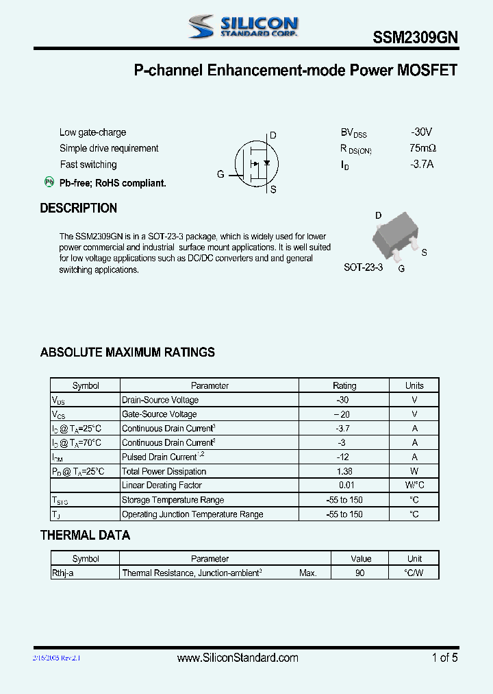 SSM2309GN_4937060.PDF Datasheet