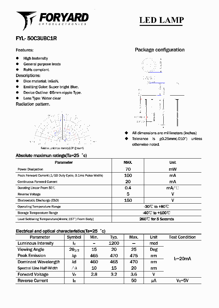 FYL-50C3UBC1R_4937575.PDF Datasheet