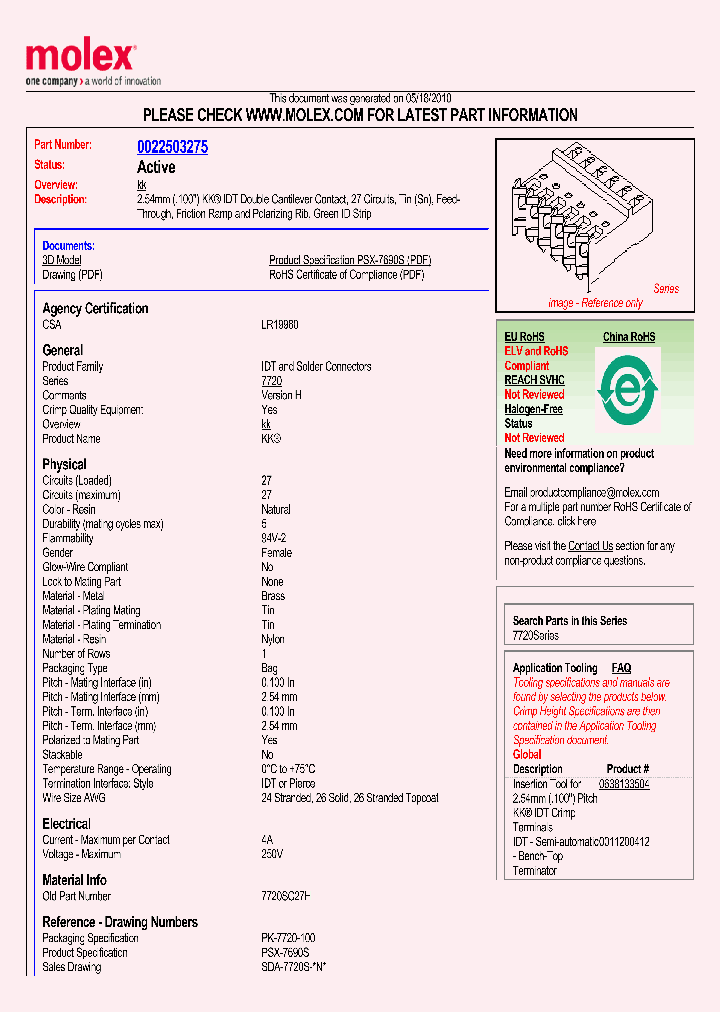 22-50-3275_4937744.PDF Datasheet