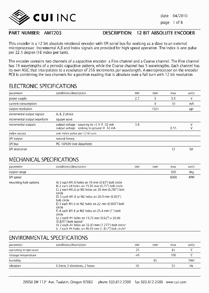 AMT203-3000_4937903.PDF Datasheet