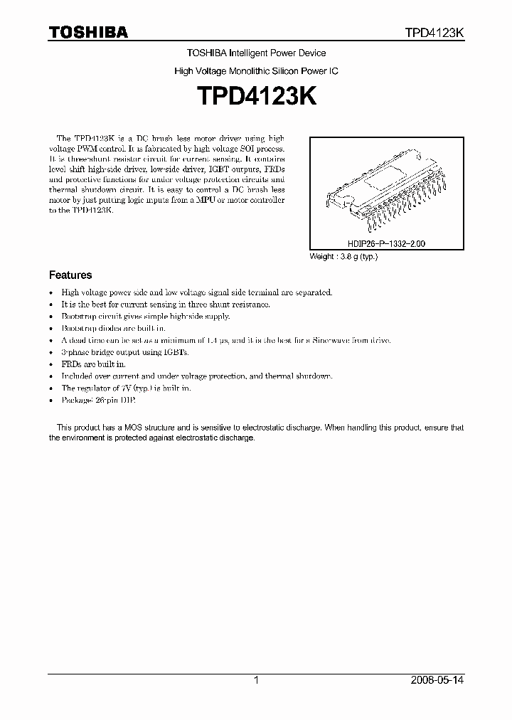 TPD4123K_4940035.PDF Datasheet