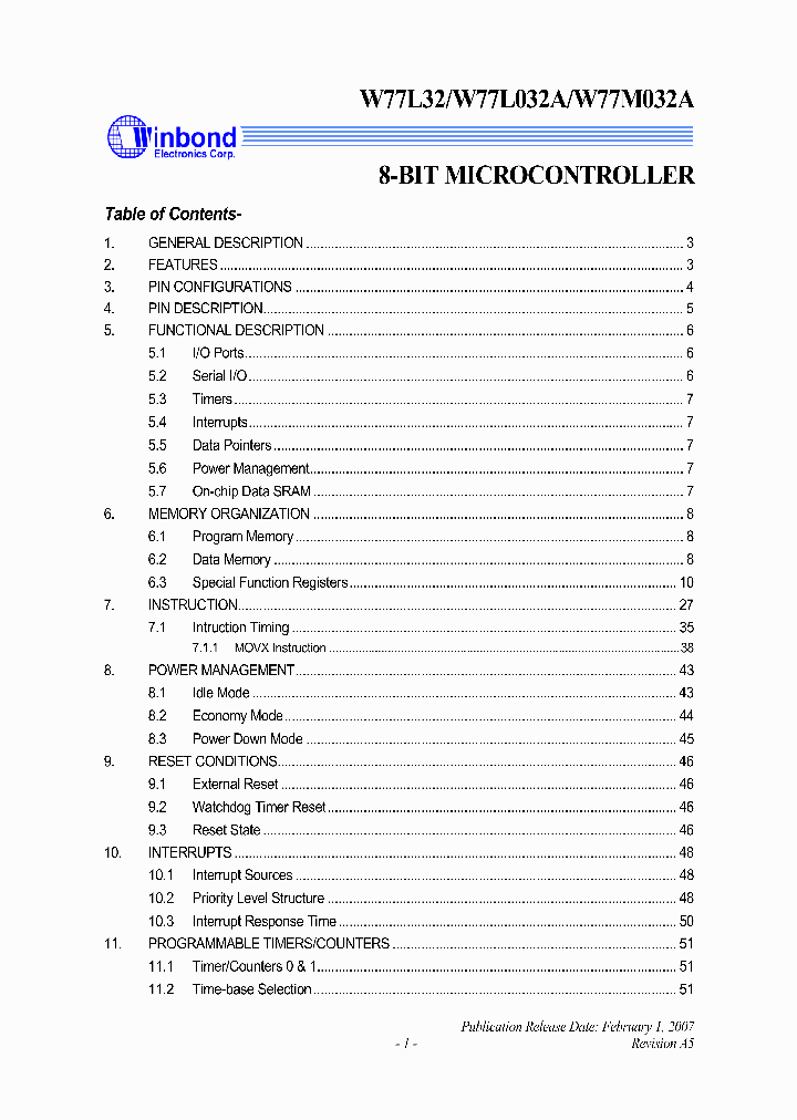 W77L032A25DL_4943301.PDF Datasheet