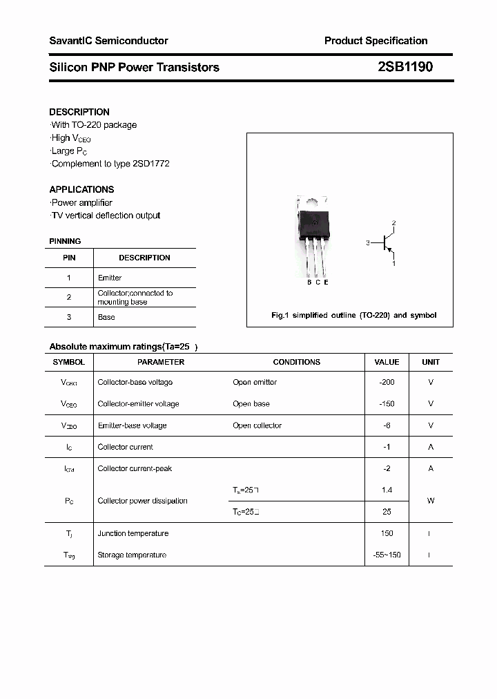 2SB1190_4951036.PDF Datasheet