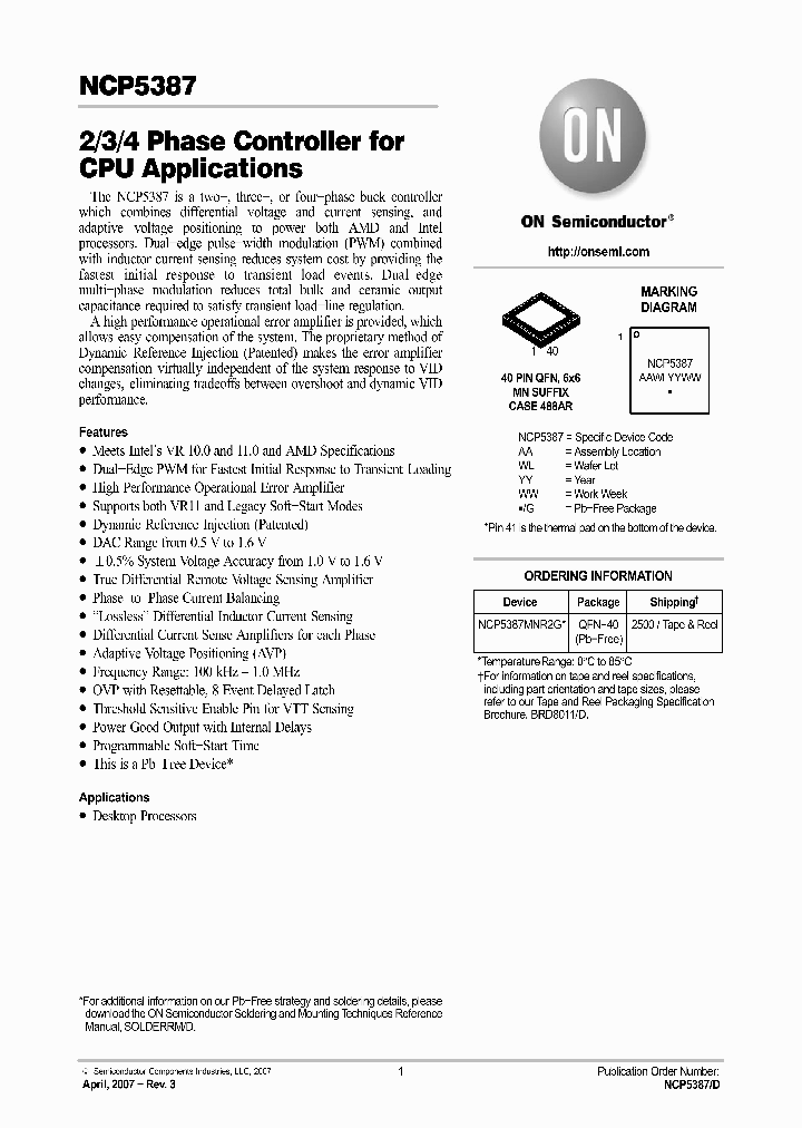 NCP5387_4952059.PDF Datasheet