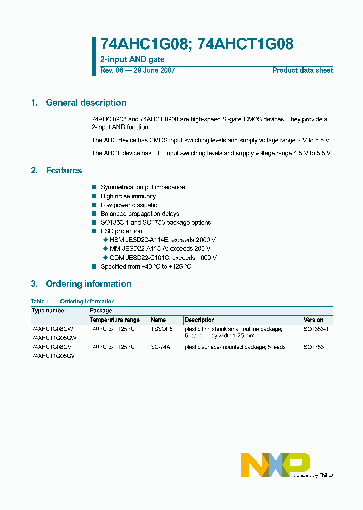 74AHC1G08GV_4953170.PDF Datasheet