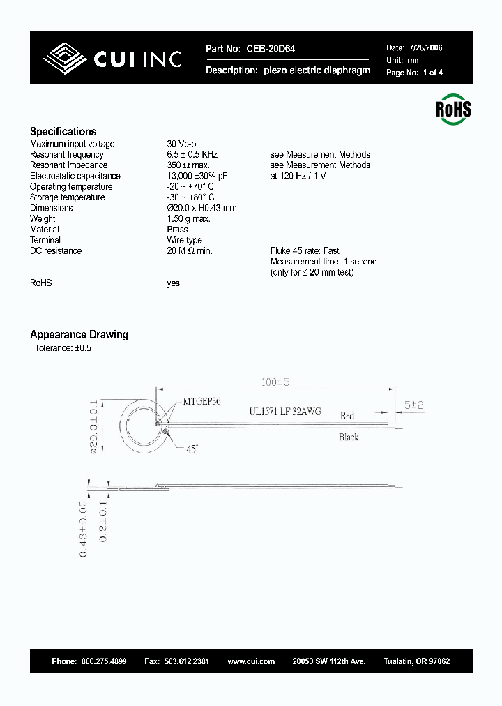 CEB-20D64_4956125.PDF Datasheet