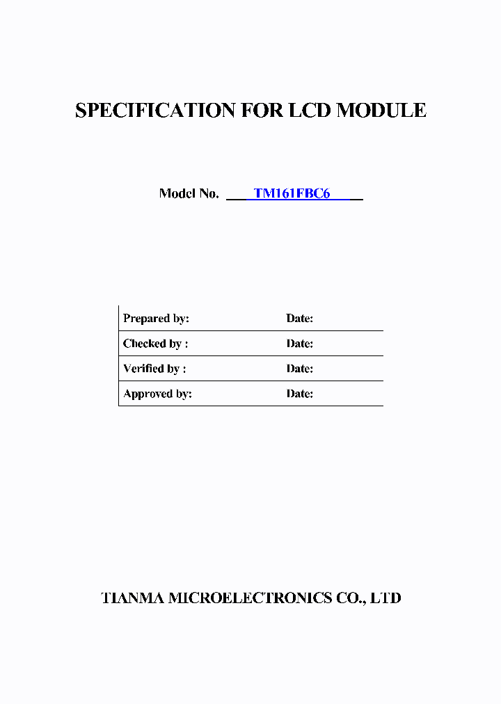 TM161FBC6_4957902.PDF Datasheet