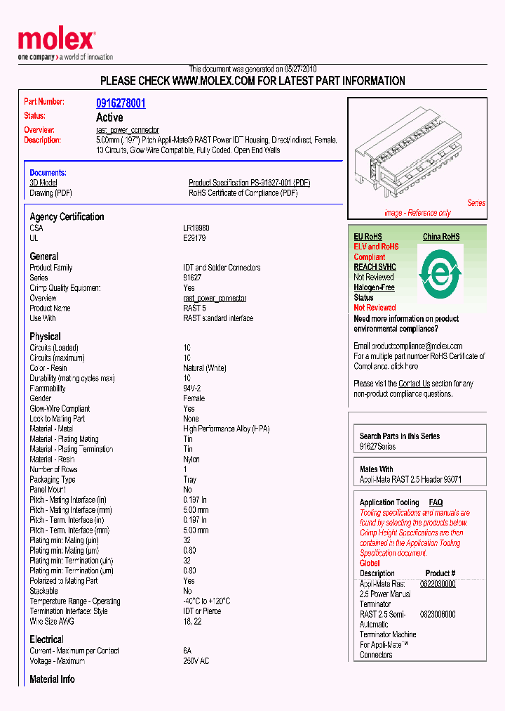 0916278001_4958323.PDF Datasheet