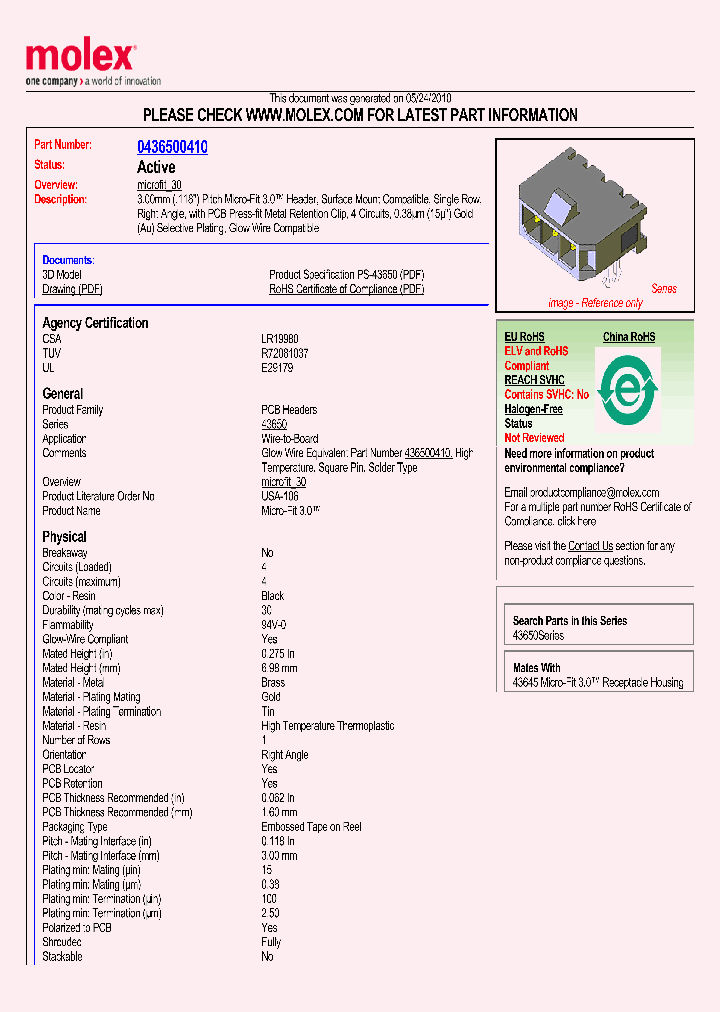 0436500410_4960334.PDF Datasheet