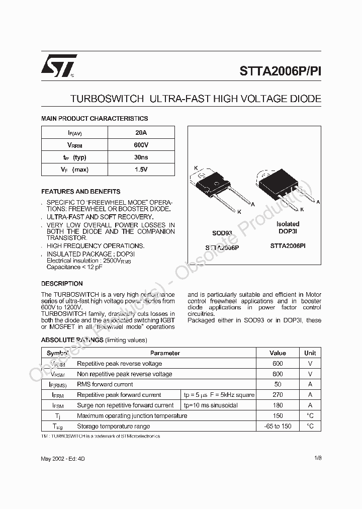 STTA2006P02_4961720.PDF Datasheet