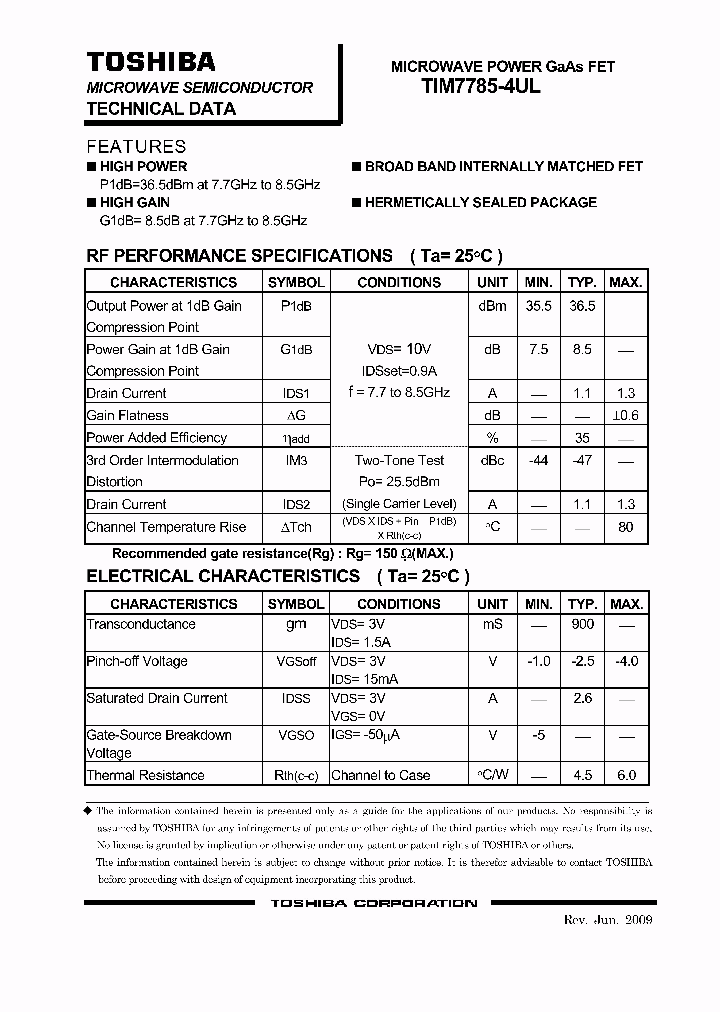 TIM7785-4UL09_4963155.PDF Datasheet