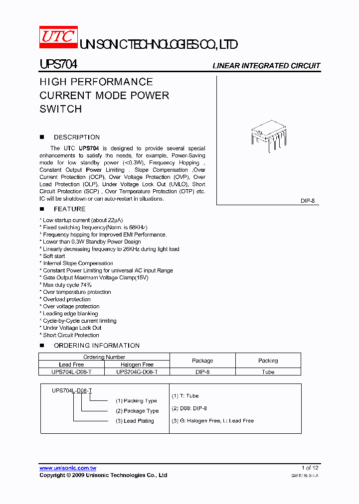 UPS704_4974513.PDF Datasheet