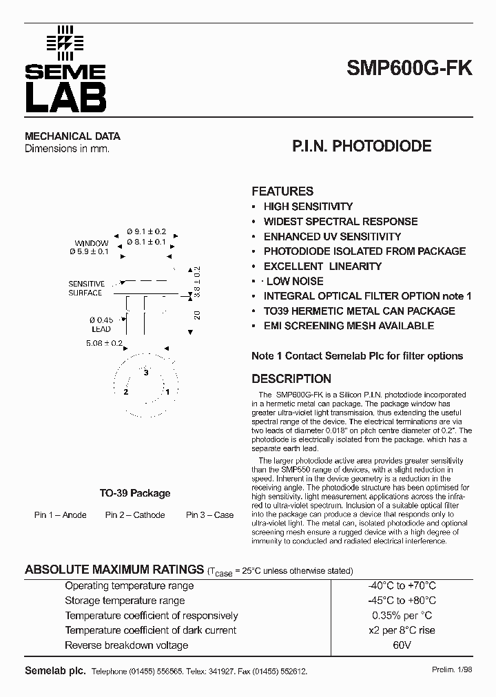 SMP600G-FK_4979305.PDF Datasheet