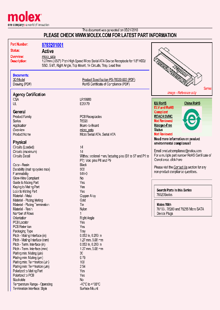 78320-1001_4980769.PDF Datasheet