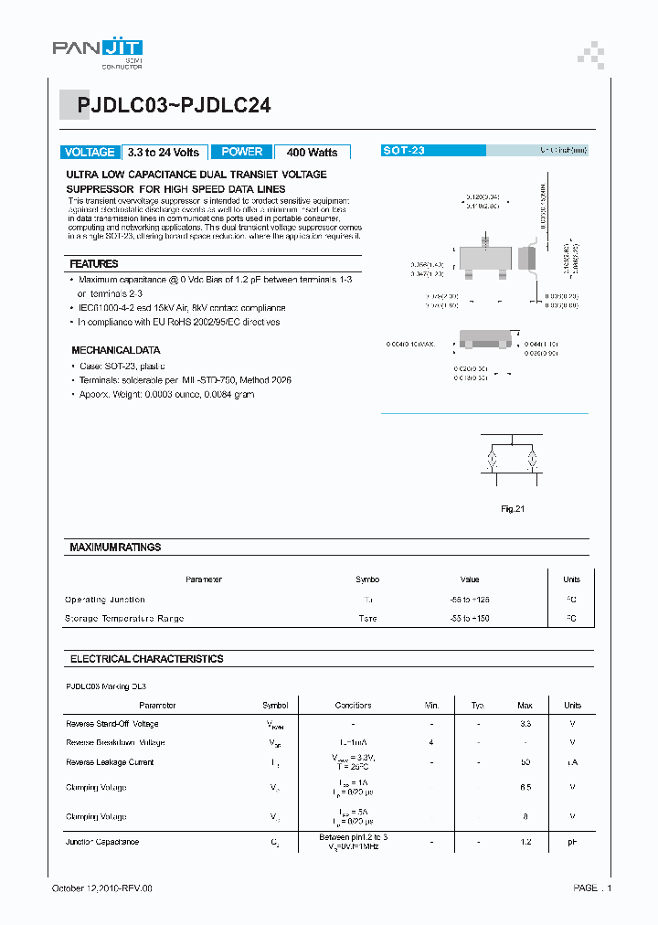 PJDLC03_4980865.PDF Datasheet