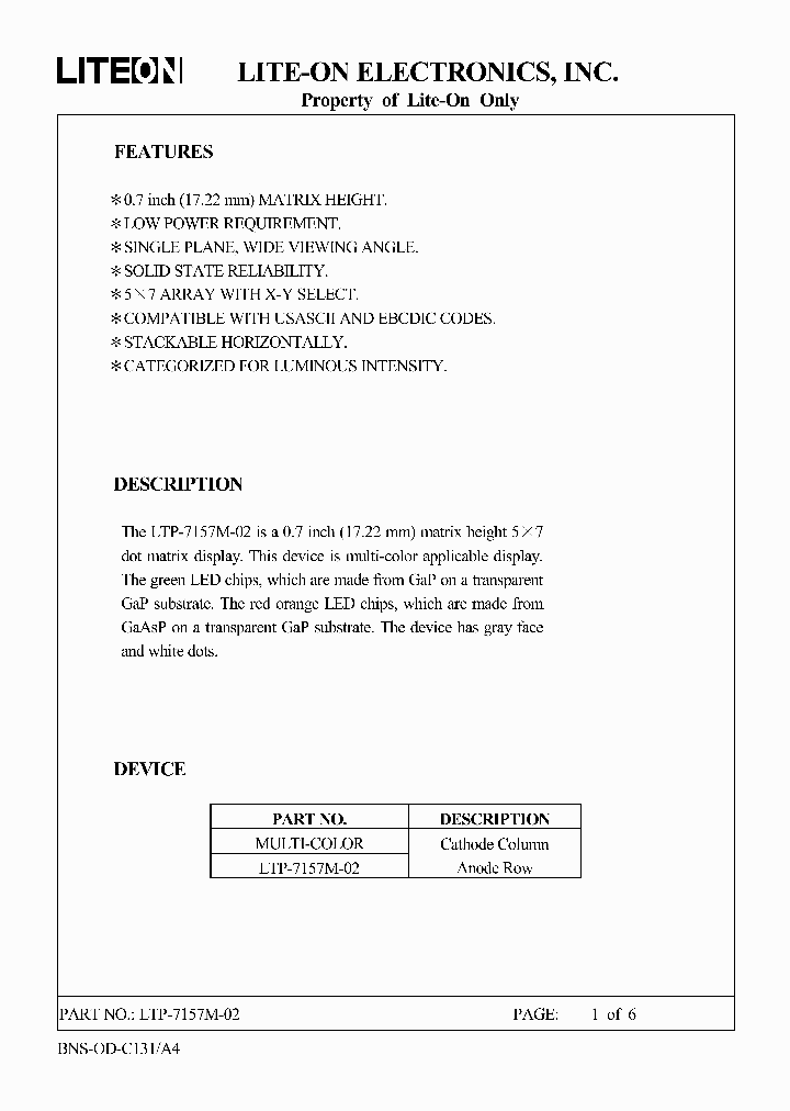 LTP-7157M-02_4984076.PDF Datasheet