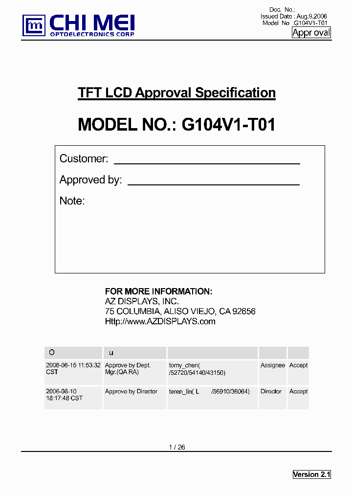 G104V1-T01_4984324.PDF Datasheet