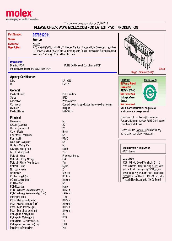 0878312011_4986570.PDF Datasheet