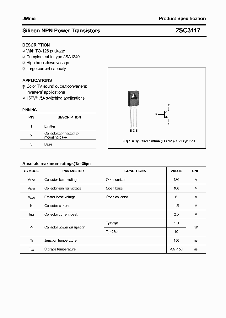 2SC3117_4989408.PDF Datasheet