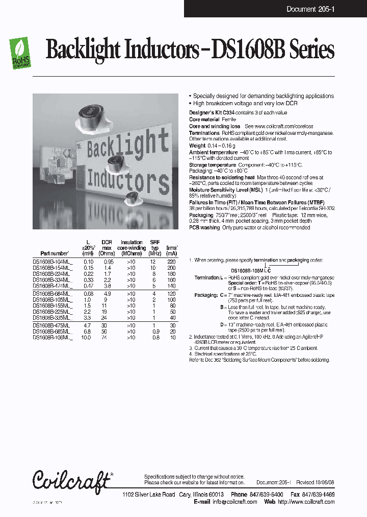 DS1608B-104ML_4989807.PDF Datasheet