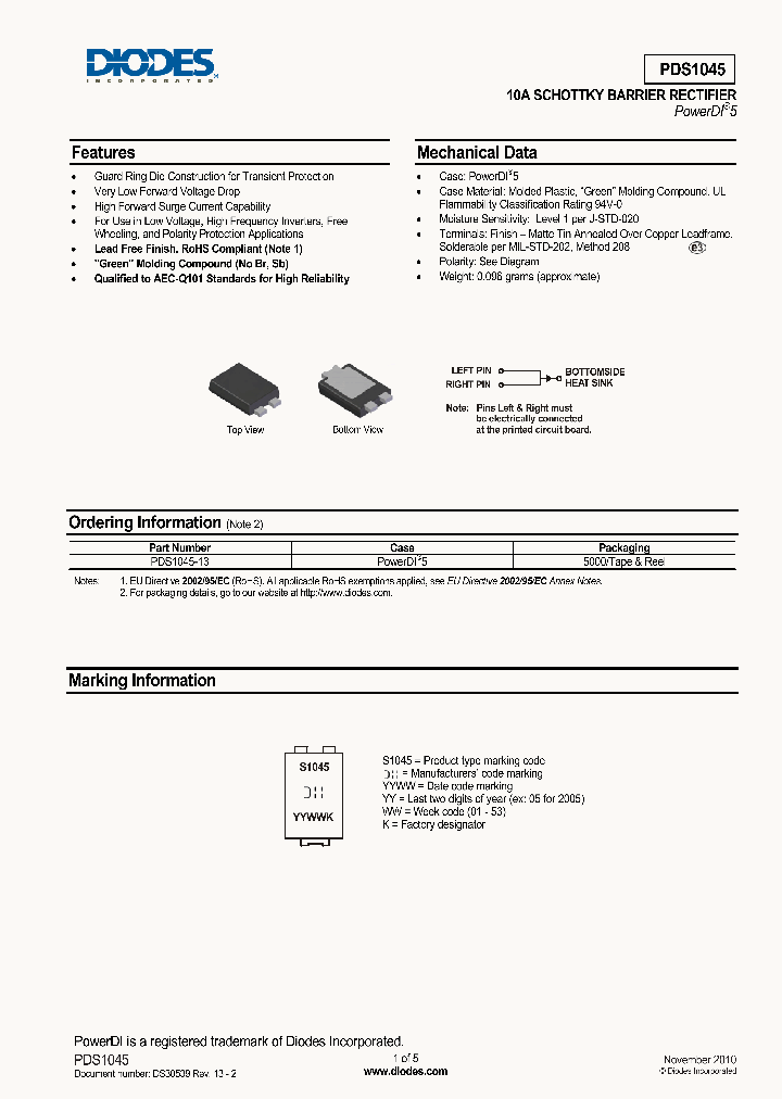 PDS1045-13_4993719.PDF Datasheet