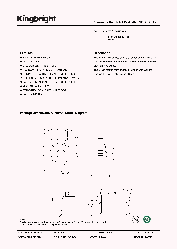 TBC12-12EGWA_5000677.PDF Datasheet