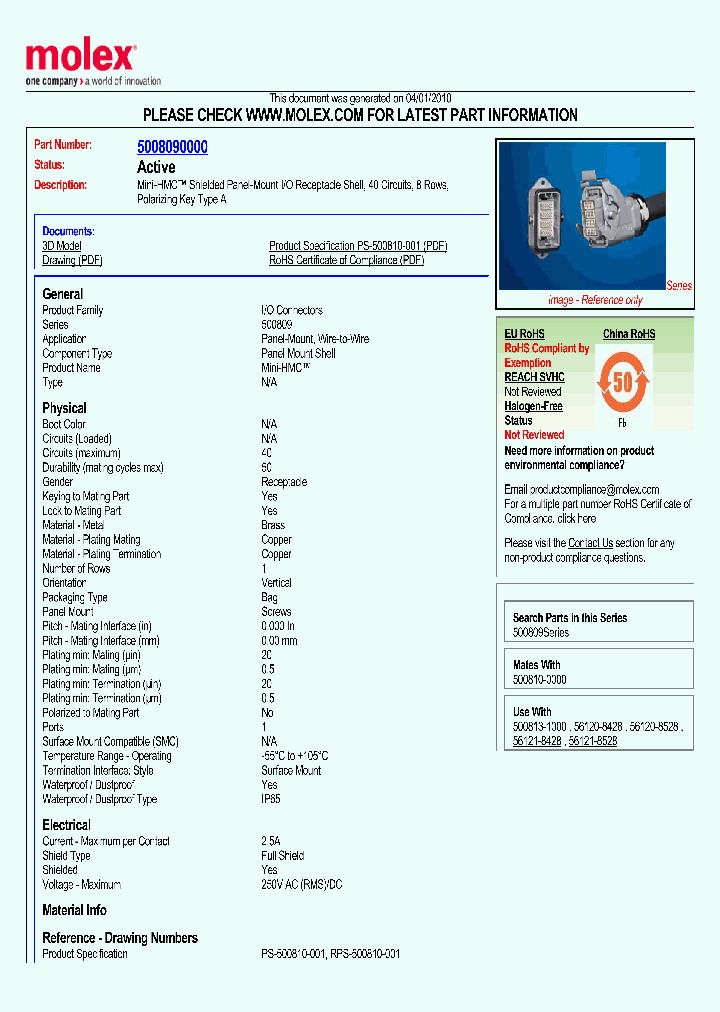 500809-0000_5001588.PDF Datasheet