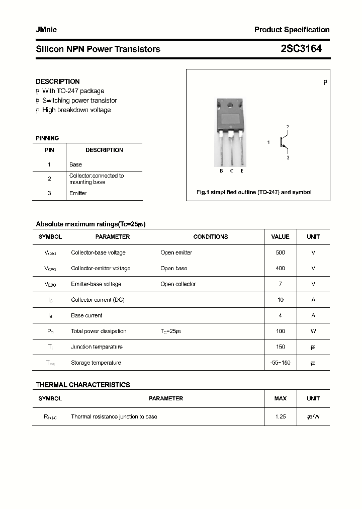 2SC3164_5002726.PDF Datasheet