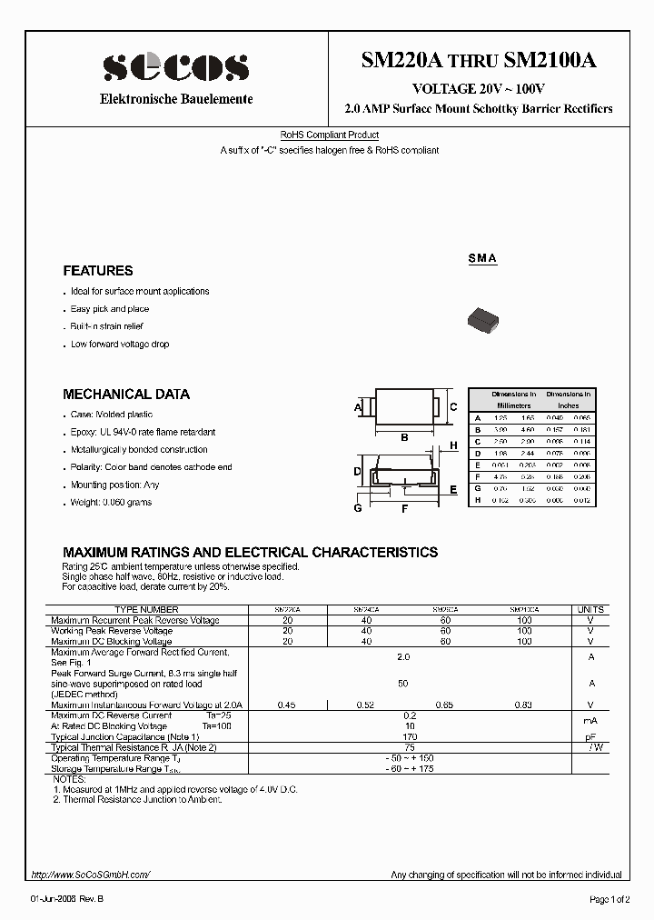 SM2100A_5004541.PDF Datasheet