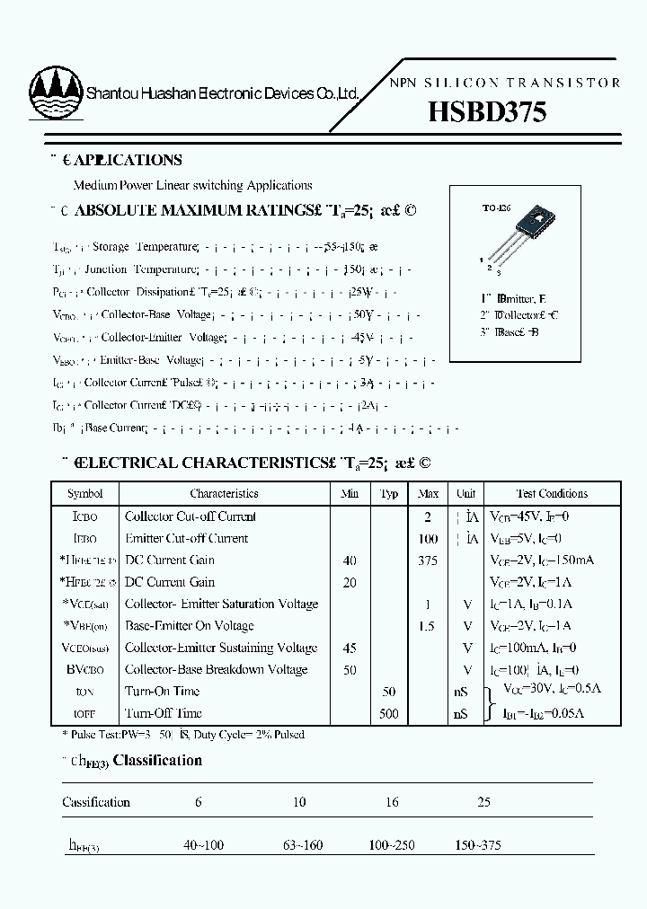 HSBD375_5005387.PDF Datasheet