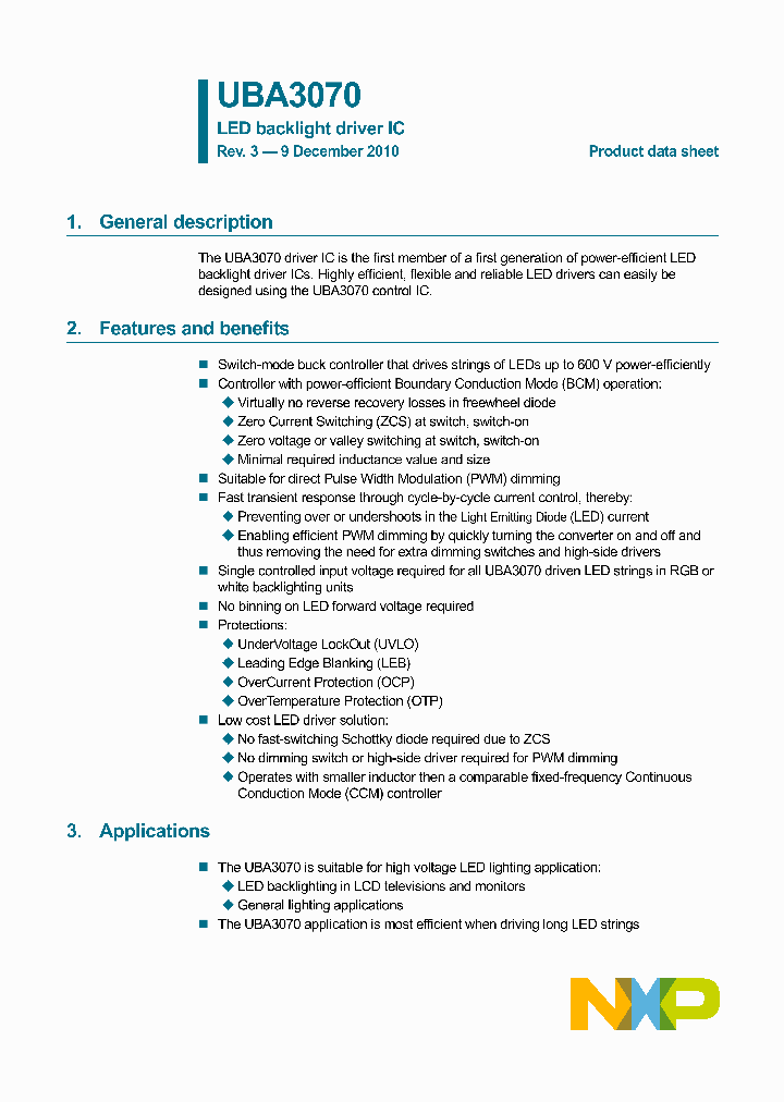 UBA3070_5005883.PDF Datasheet