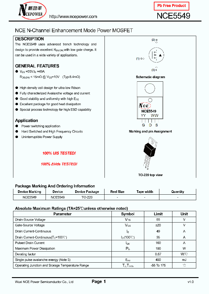 NCE5549_5007994.PDF Datasheet