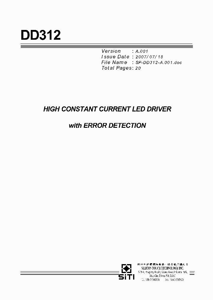DD312_5010929.PDF Datasheet