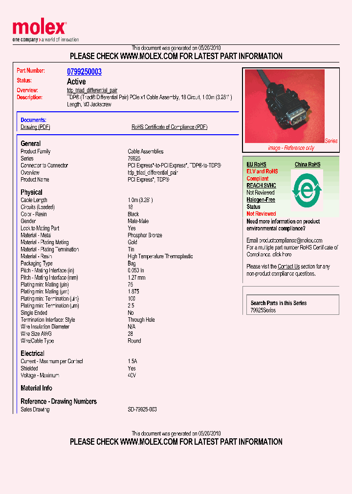 79925-0003_5013037.PDF Datasheet