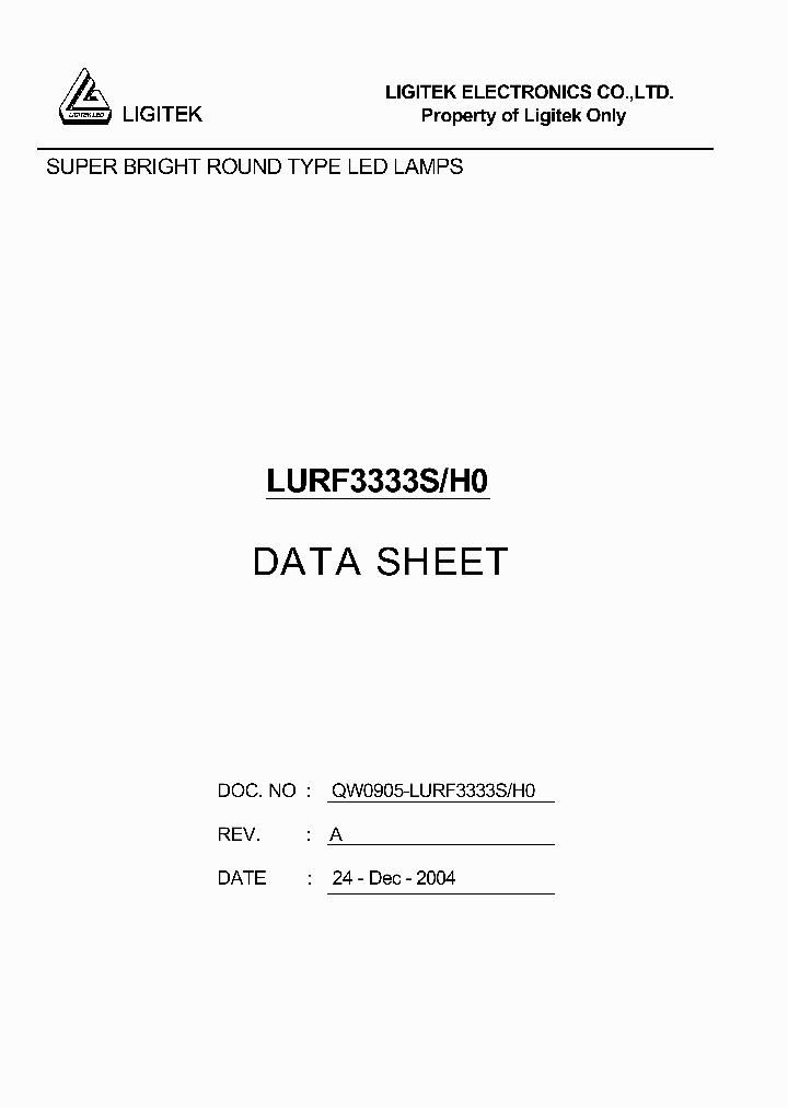 LURF3333S-H0_5020905.PDF Datasheet