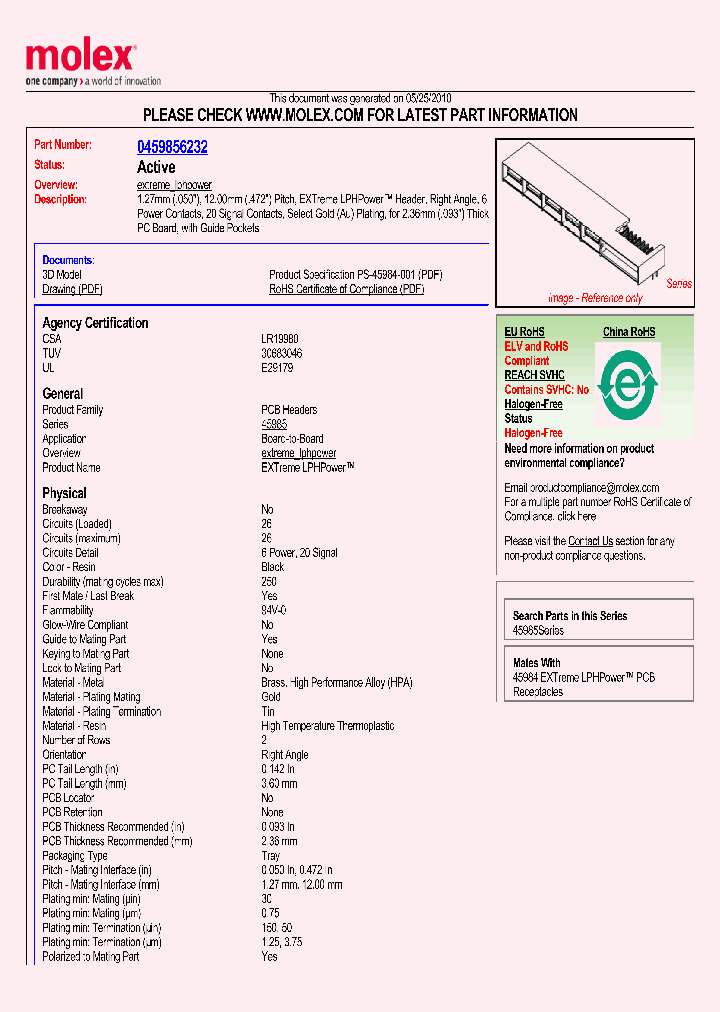 45985-6232_5026920.PDF Datasheet