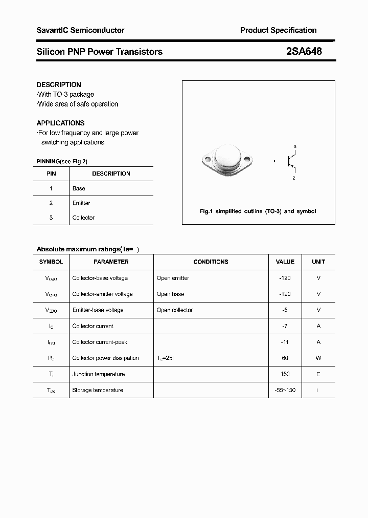 2SA648_5026990.PDF Datasheet