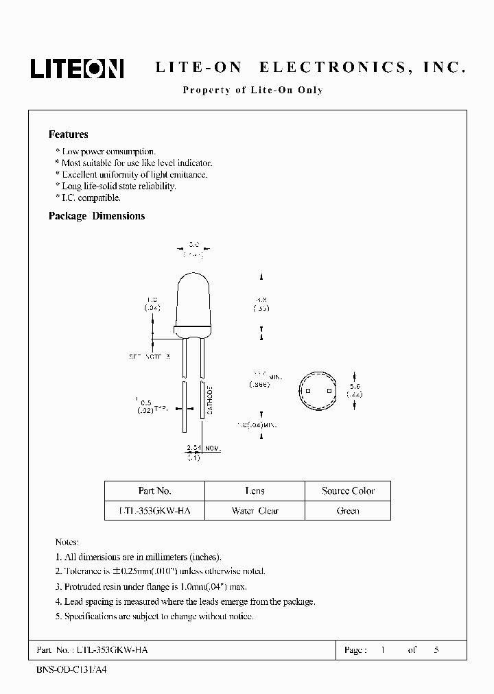 LTL-353GKW-HA_5027213.PDF Datasheet