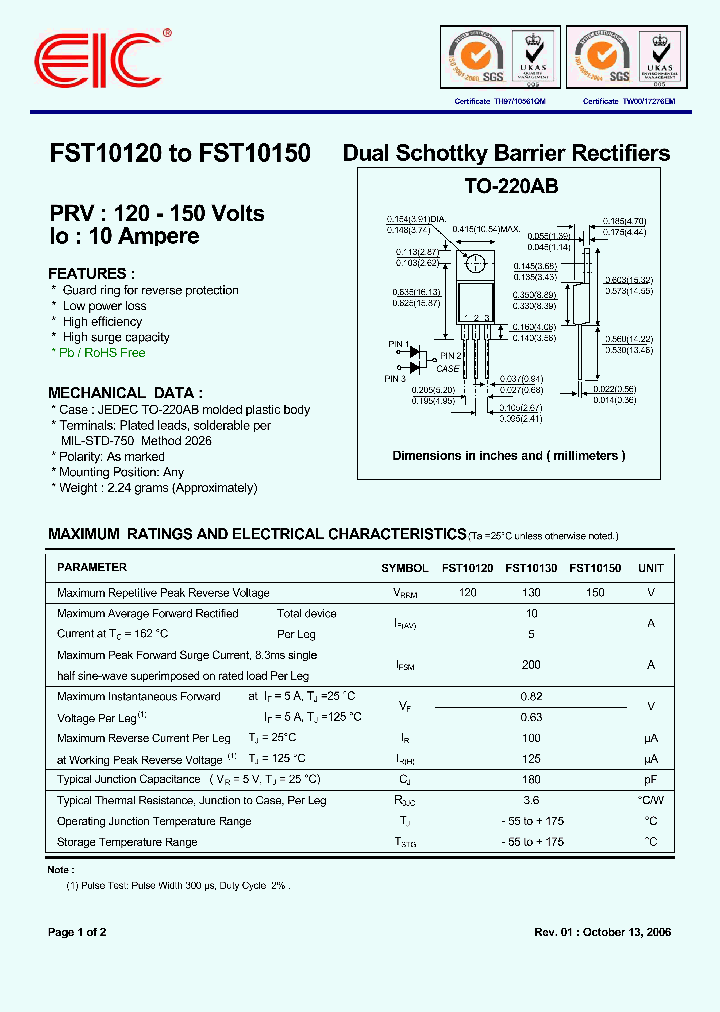 FST10130_5030055.PDF Datasheet