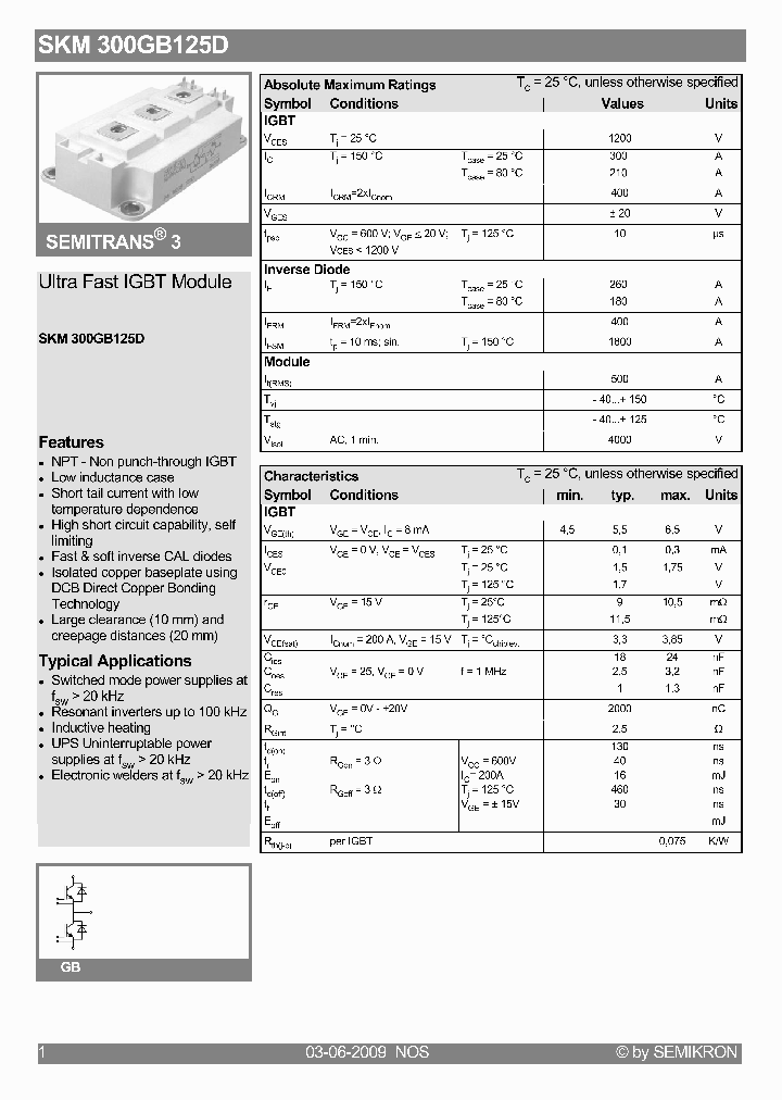 SKM300GB125D09_5033061.PDF Datasheet