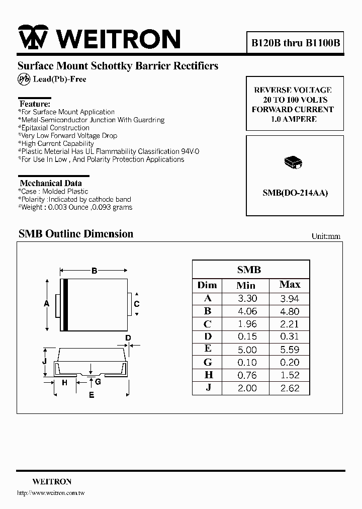B180B_5033619.PDF Datasheet