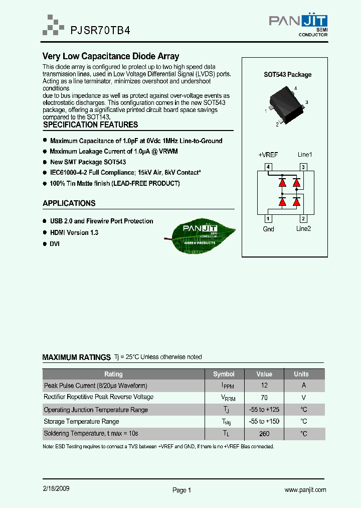 PJSR70TB4_5033787.PDF Datasheet