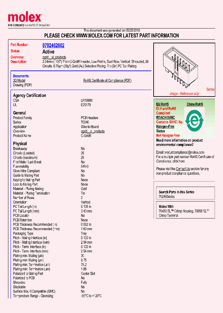 70246-2602_5034550.PDF Datasheet